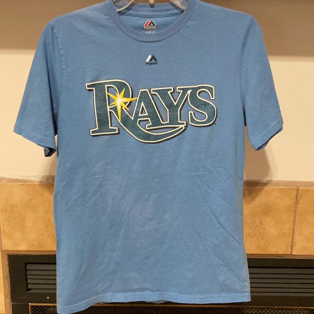 Rays Player #3 Evan Longoria Name and Number Tee (size XL)